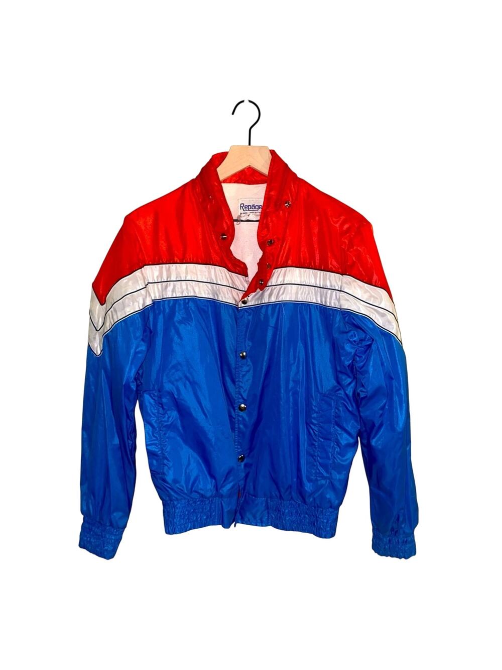 VNTG REPAGE retro snap jacket L